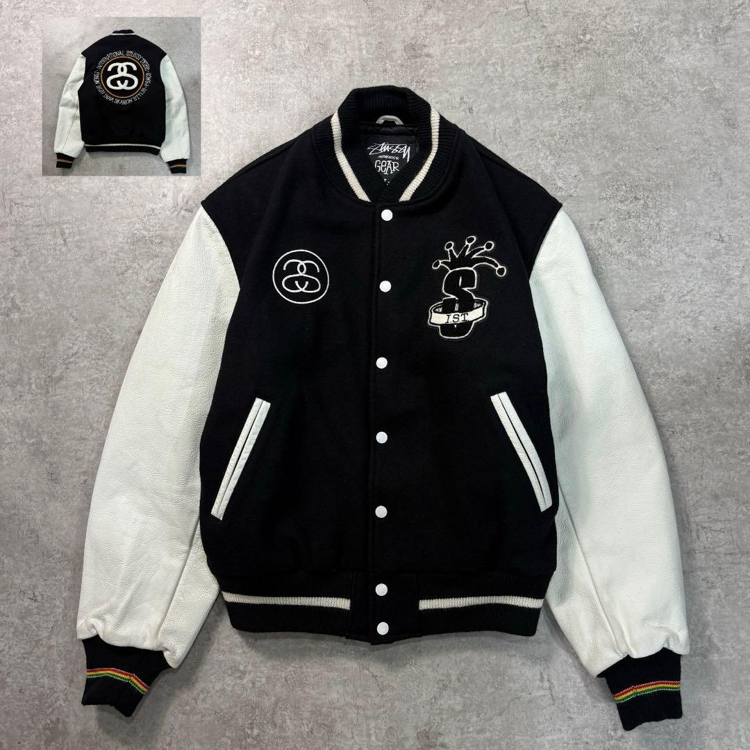 モノカブ様STUSSY ステューシー スタジャン Varsity Jacket