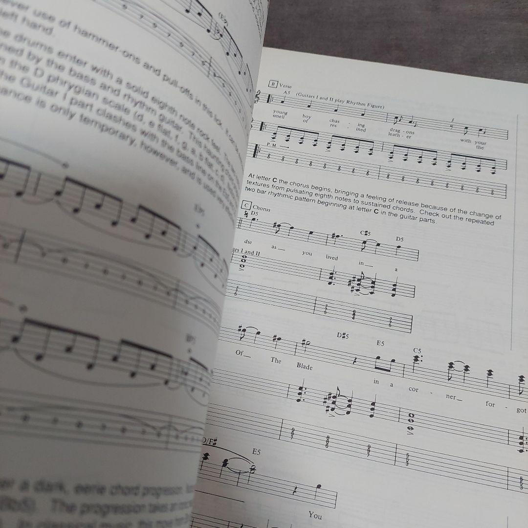 IRON MAIDEN POWERSLAVE 楽譜 ギター