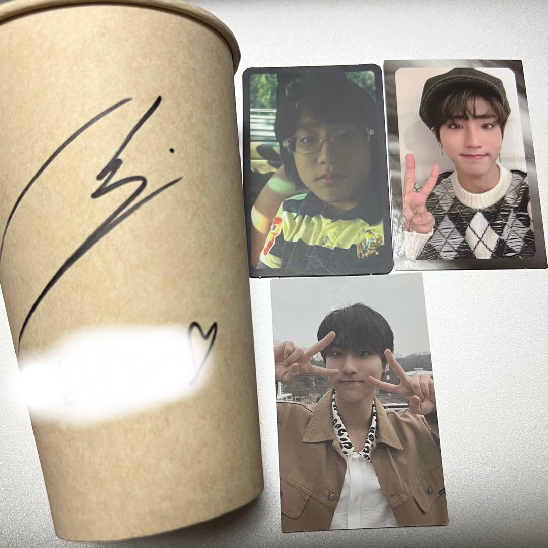 StrayKids ハン　直筆サイン　トレカ