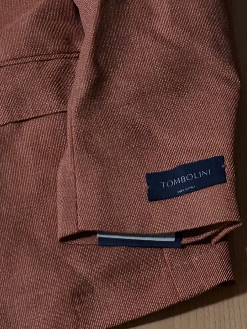 イタリア製　TOMBOLINI ヴァージンウール100% テーラードジャケット