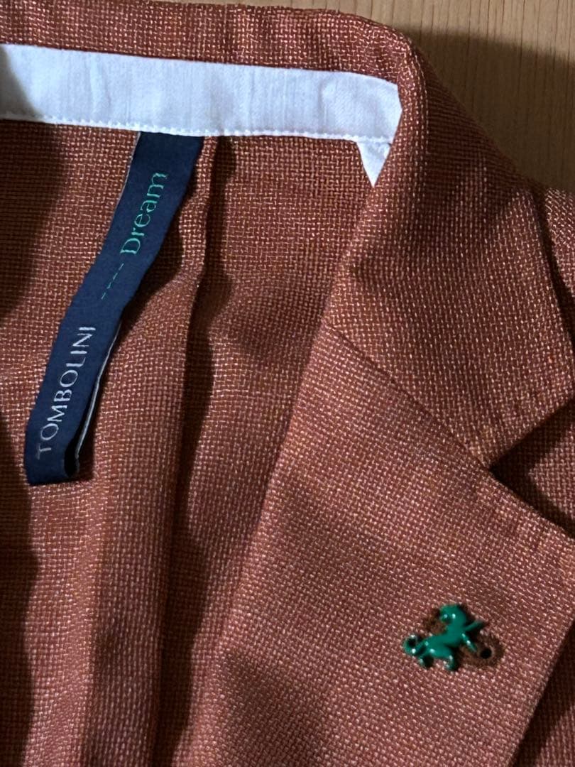 イタリア製　TOMBOLINI ヴァージンウール100% テーラードジャケット