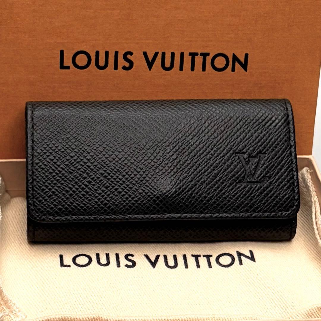 本日限り！ルイヴィトン ミュルティクレ4 タイガ ノワール 正規品保証 Z434