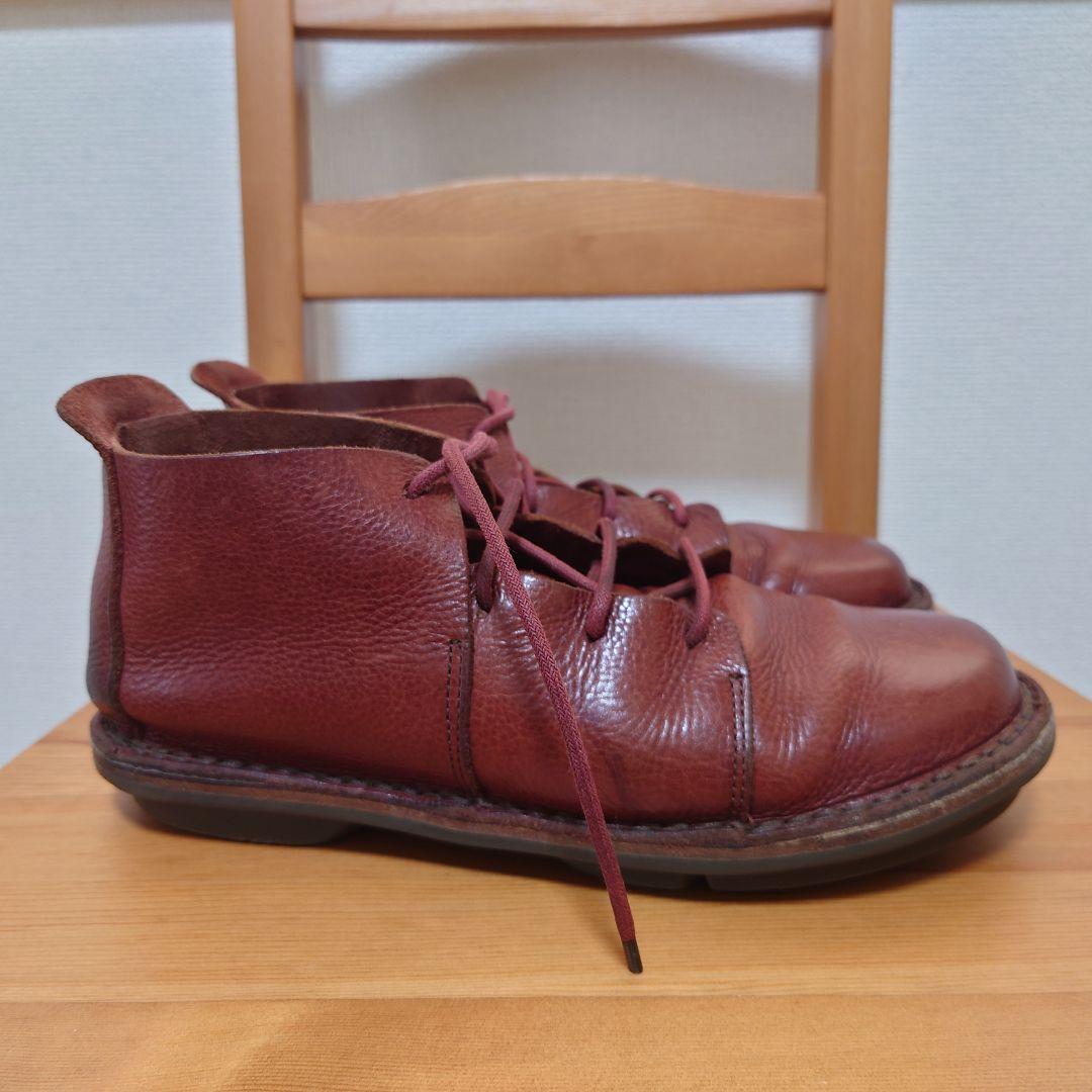 trippen nomad LOW　トリッペン ノマド ミドルカット シボ革