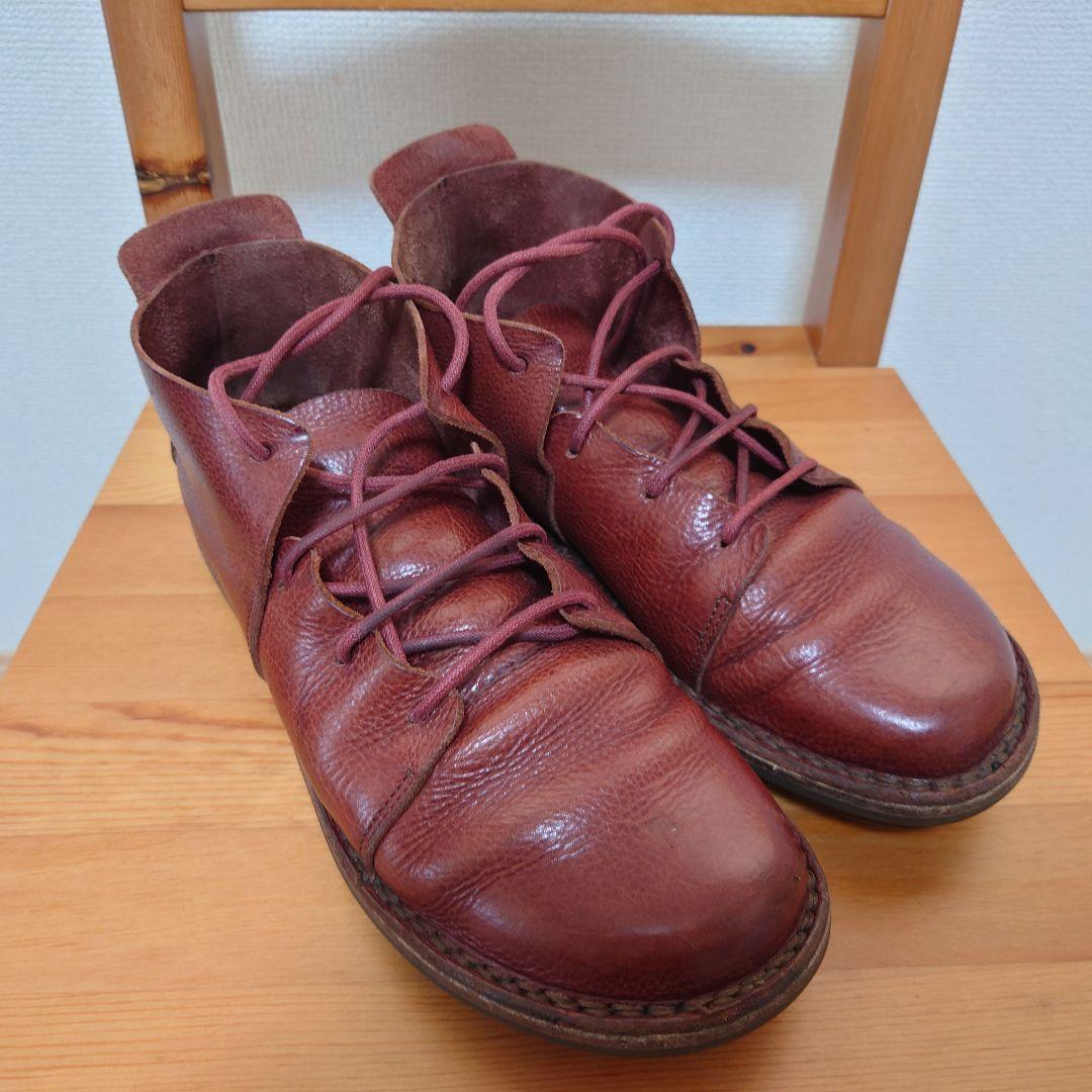 trippen nomad LOW　トリッペン ノマド ミドルカット シボ革