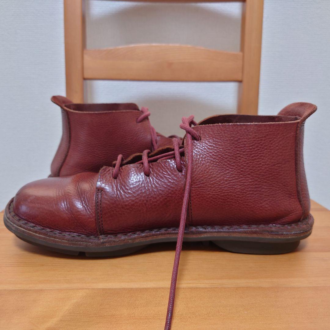 trippen nomad LOW　トリッペン ノマド ミドルカット シボ革