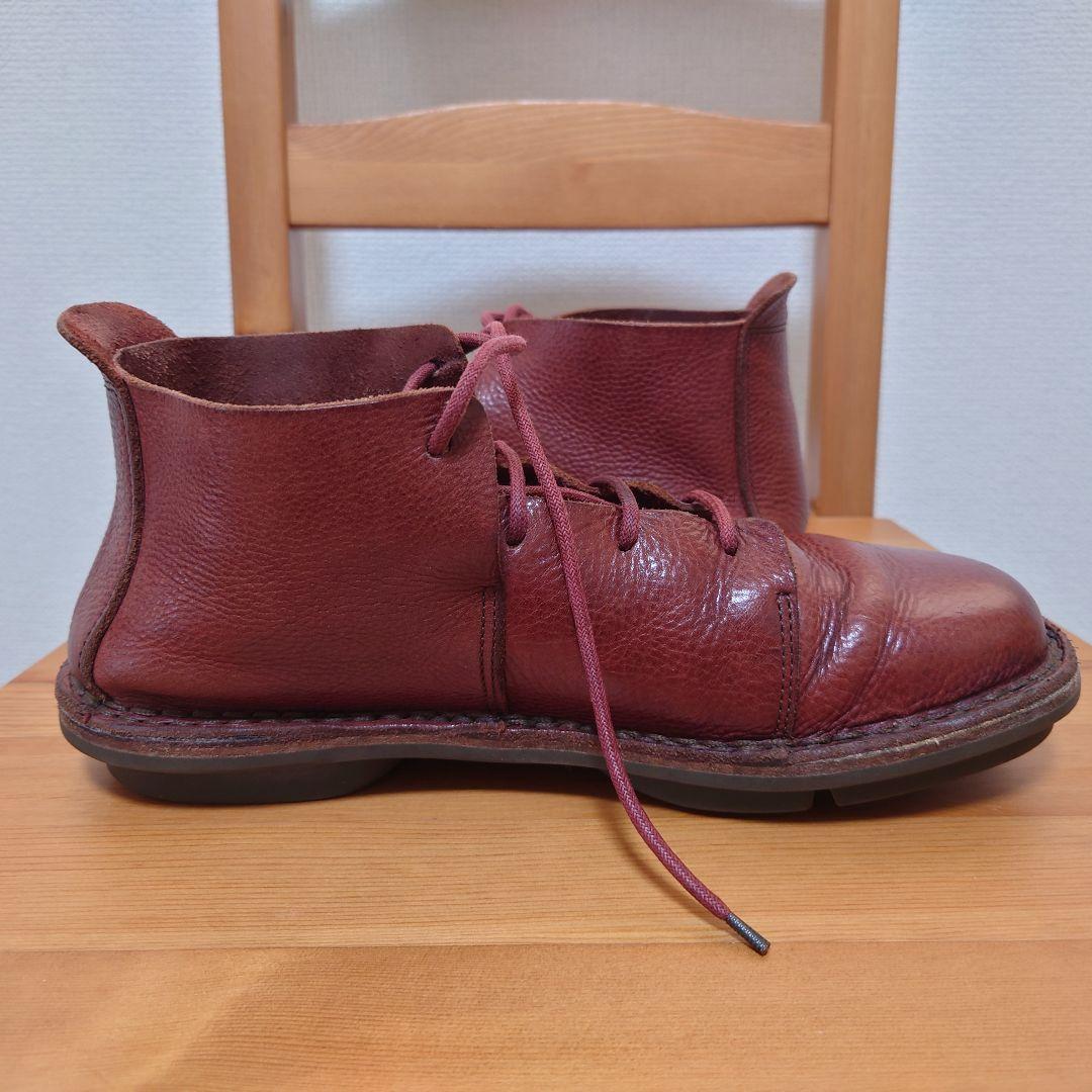 trippen nomad LOW　トリッペン ノマド ミドルカット シボ革