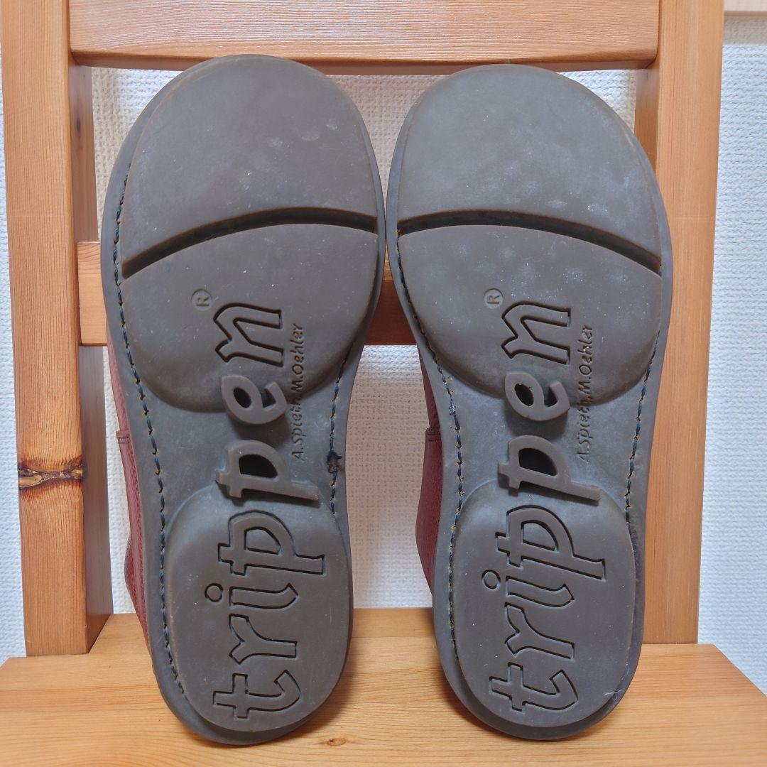 trippen nomad LOW　トリッペン ノマド ミドルカット シボ革