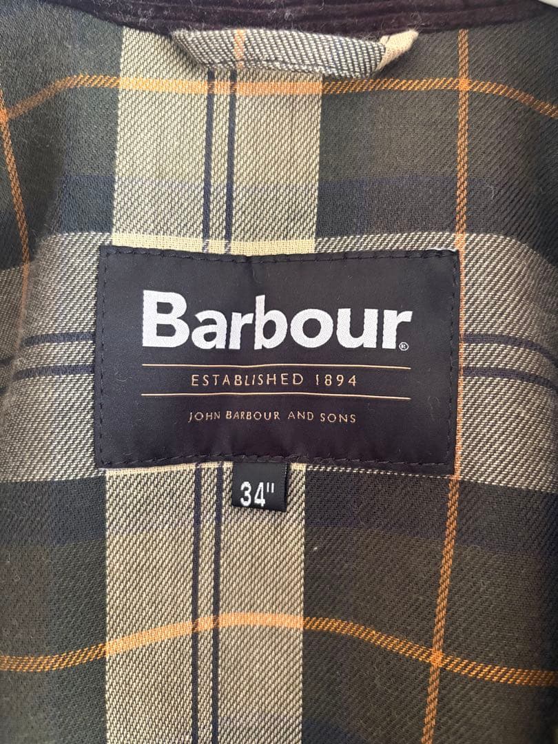 BARBOUR バブアー ワックスジャケット BEDALE ビデイル 34サイズ