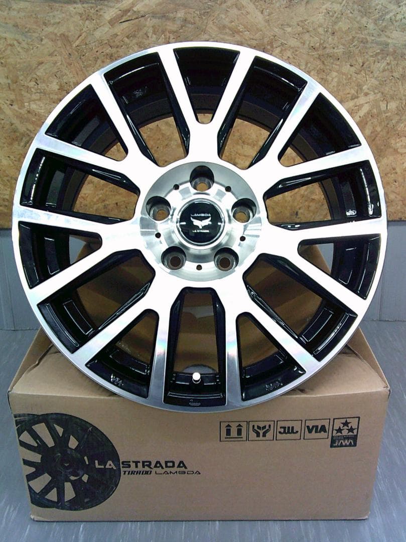 送料込★新品4本セット★ラムダ17×7J 114.3★60プリウス RAV4