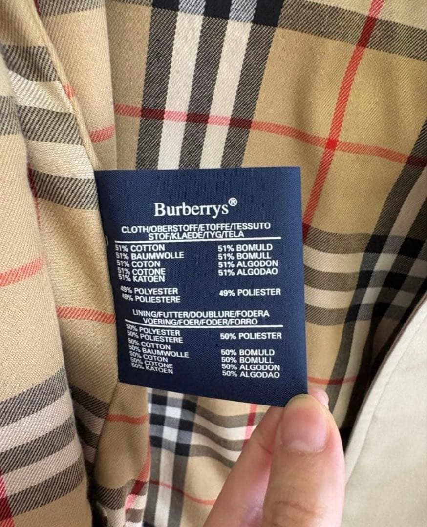 極美品✨️BURBERRY バーバリー ステンカラーコート