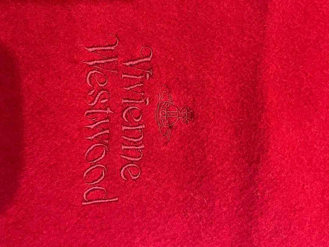 Vivienne Westwood 黒 赤マフラーセット