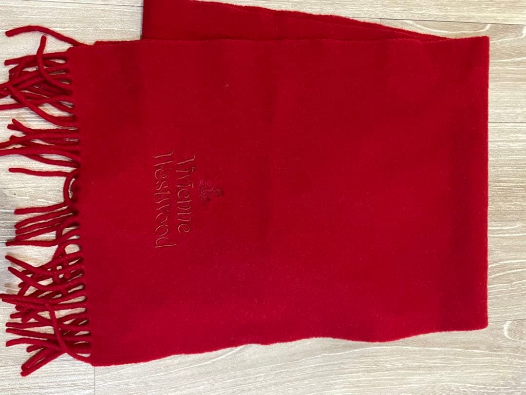 Vivienne Westwood 黒 赤マフラーセット