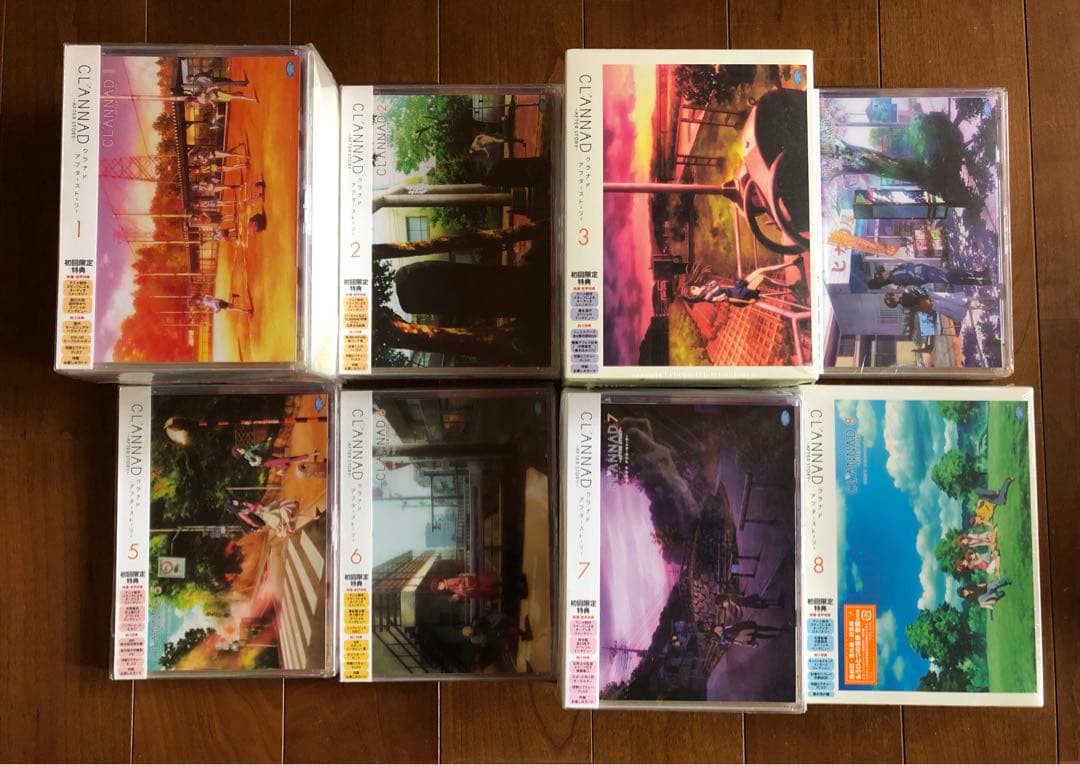 CLANNAD DVD 〈初回限定版〉 1期2期　全巻セット　劇場版　全17枚