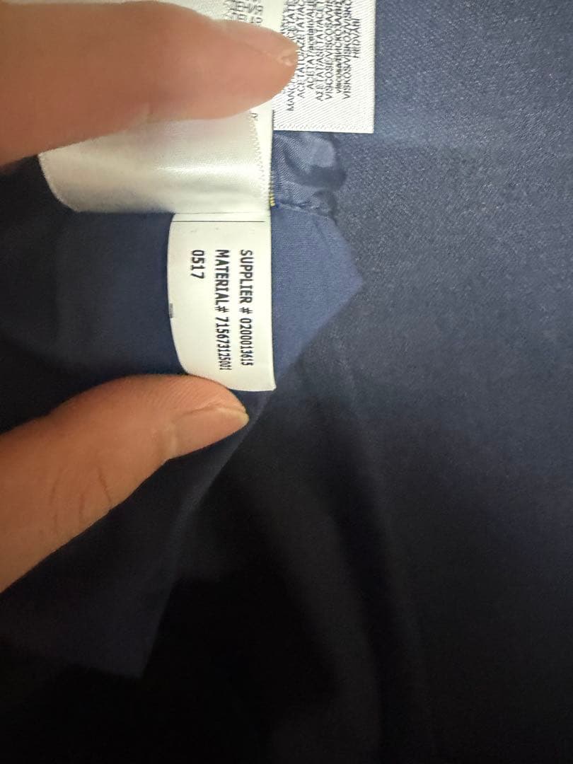 POLORALPH LAUREN ダブルブレスト ブレザー 紺 襟裏クレスト刺繍