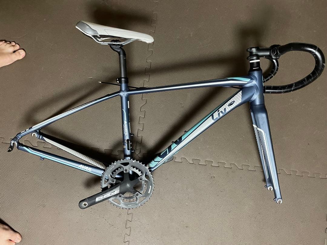 ジャイアント　Liv AVAIL 1 フレーム、クランクセット