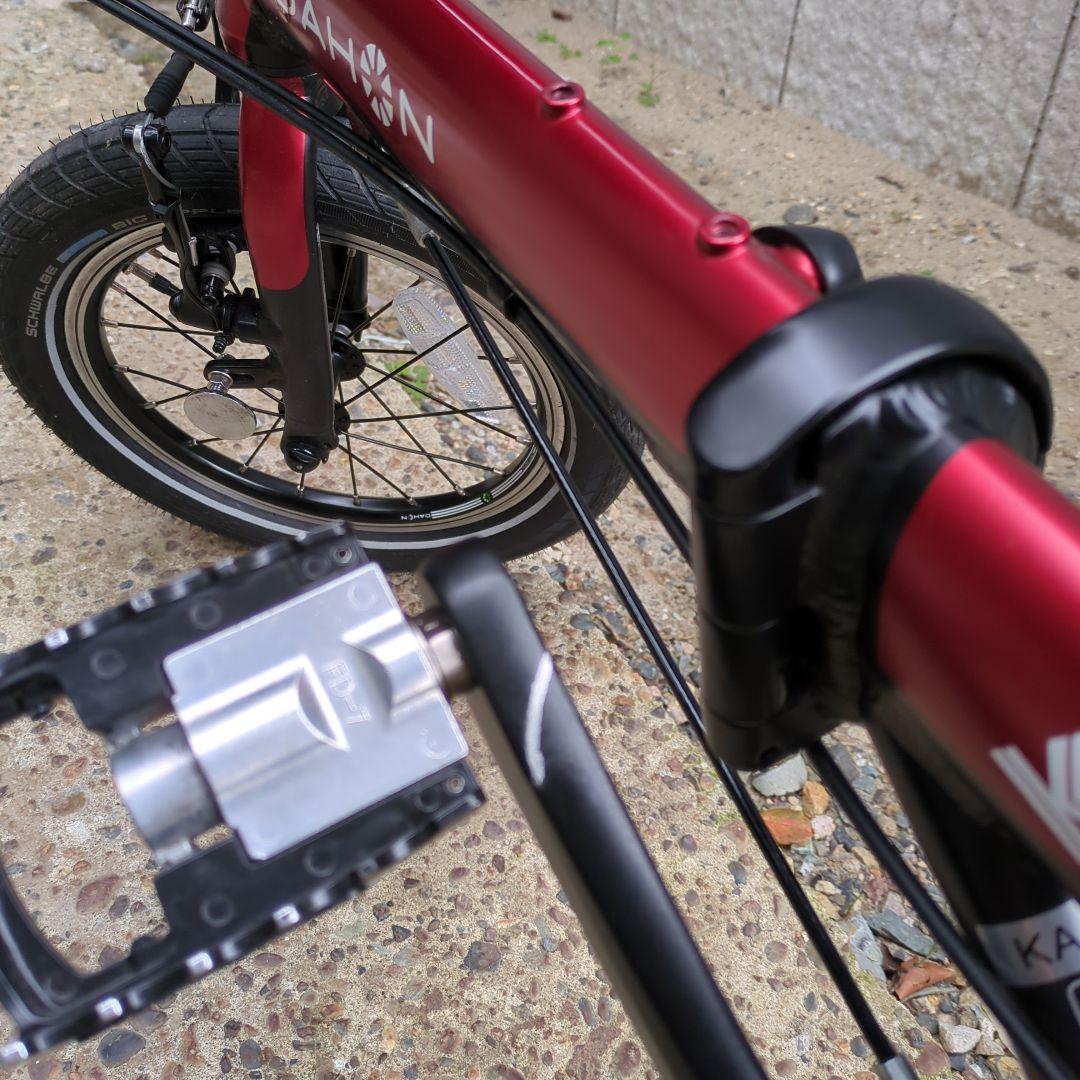 DAHON K３レッド×ブラック