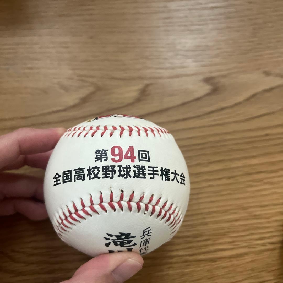 滝川第二　サッカー　野球　タオルマフラー 甲子園ボール