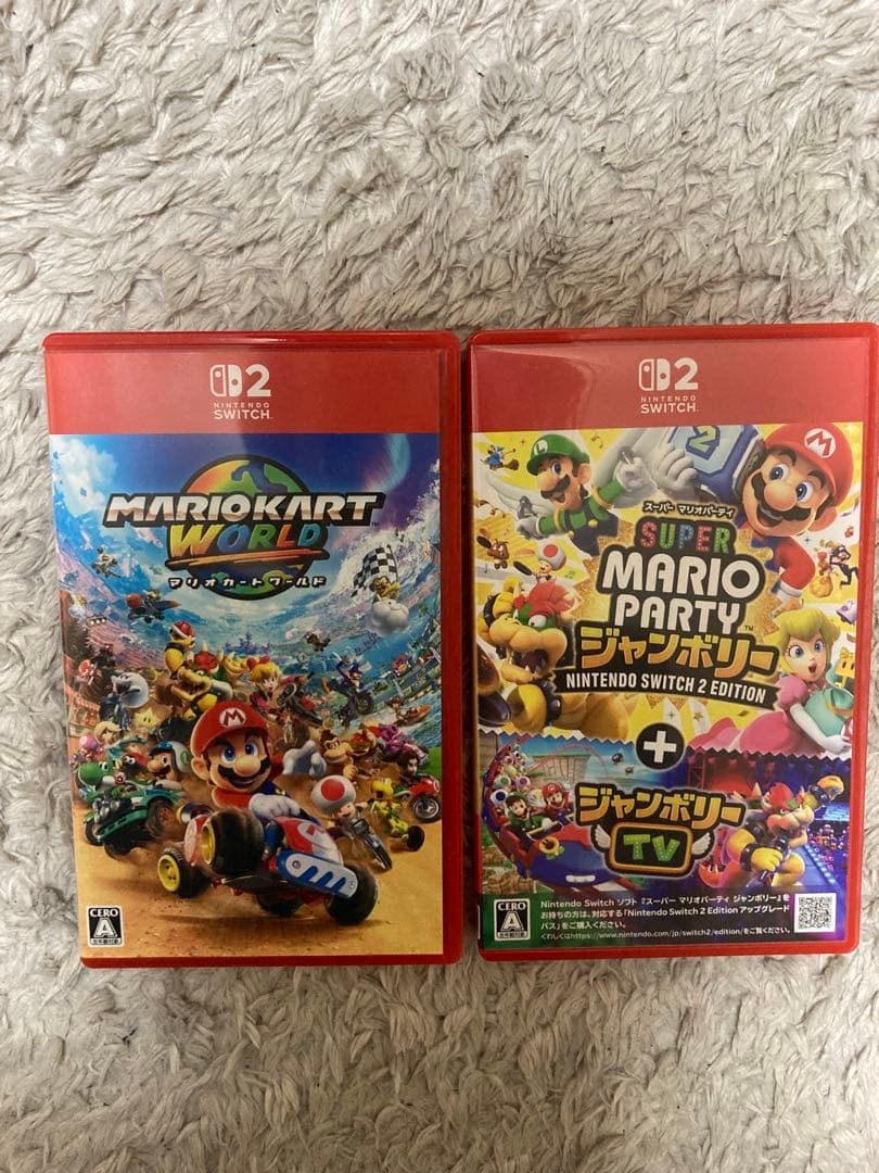 Switch2マリオカート ワールド & スーパーマリオパーティ ジャンボリ ー