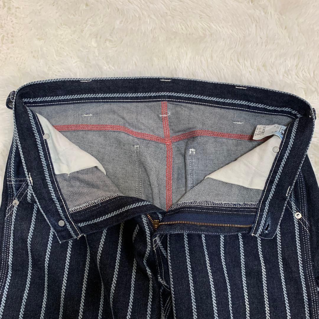 児島ジーンズ KOJIMA GENES ウォバッシュ切替ペインター デニムパンツ