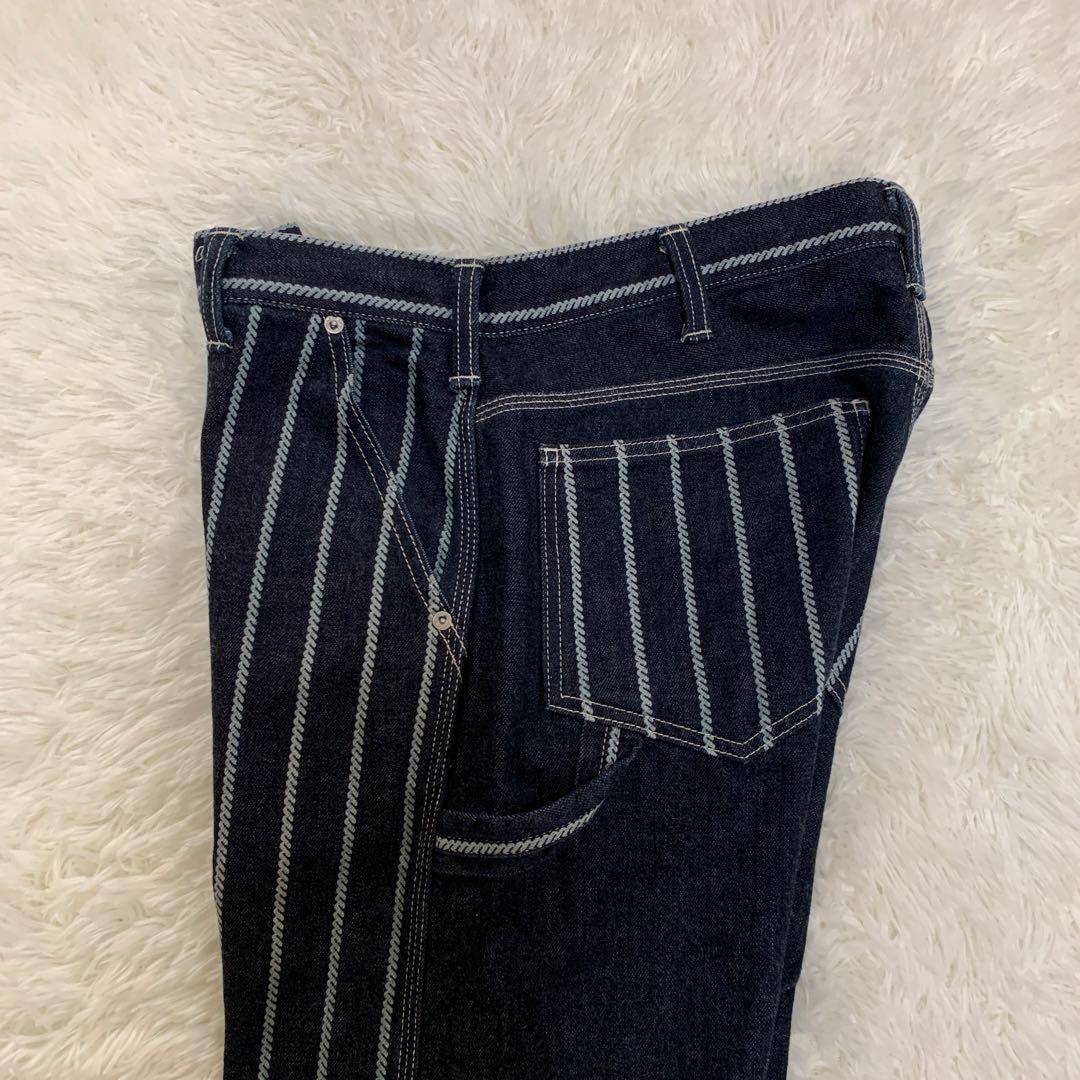 児島ジーンズ KOJIMA GENES ウォバッシュ切替ペインター デニムパンツ