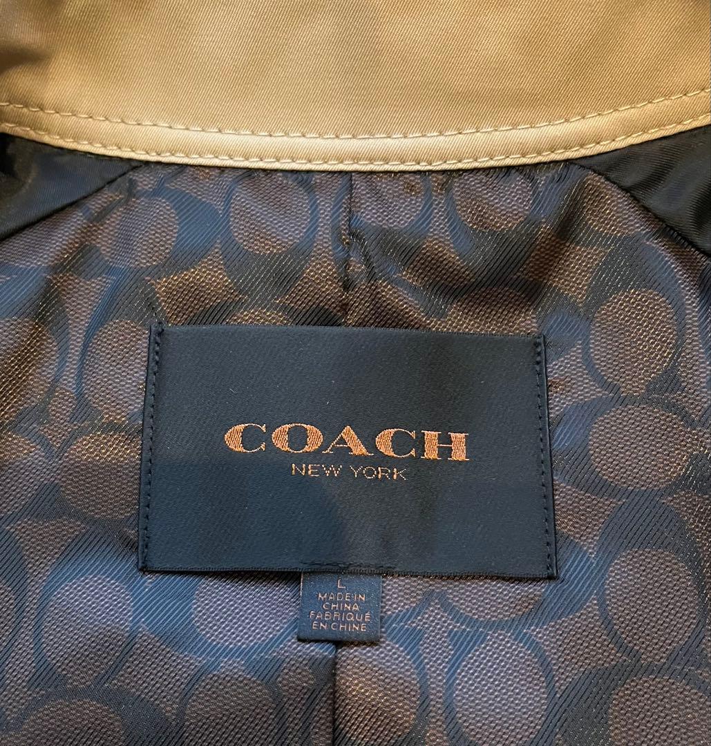 COACH コーチトレンチコート: レディースサイズL