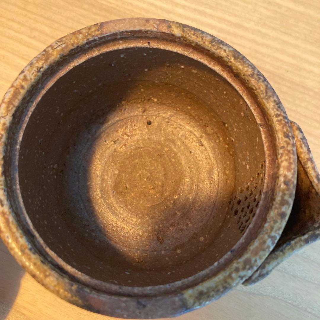 備前焼　宝瓶　般若心経③