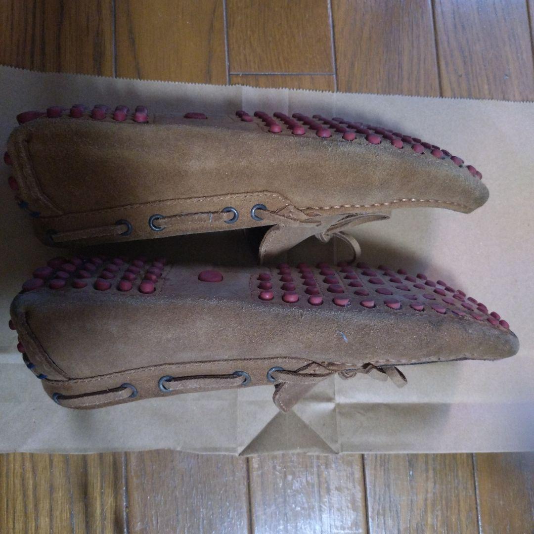 ブルネロクチネリ スエードレザー ドライビングシューズ