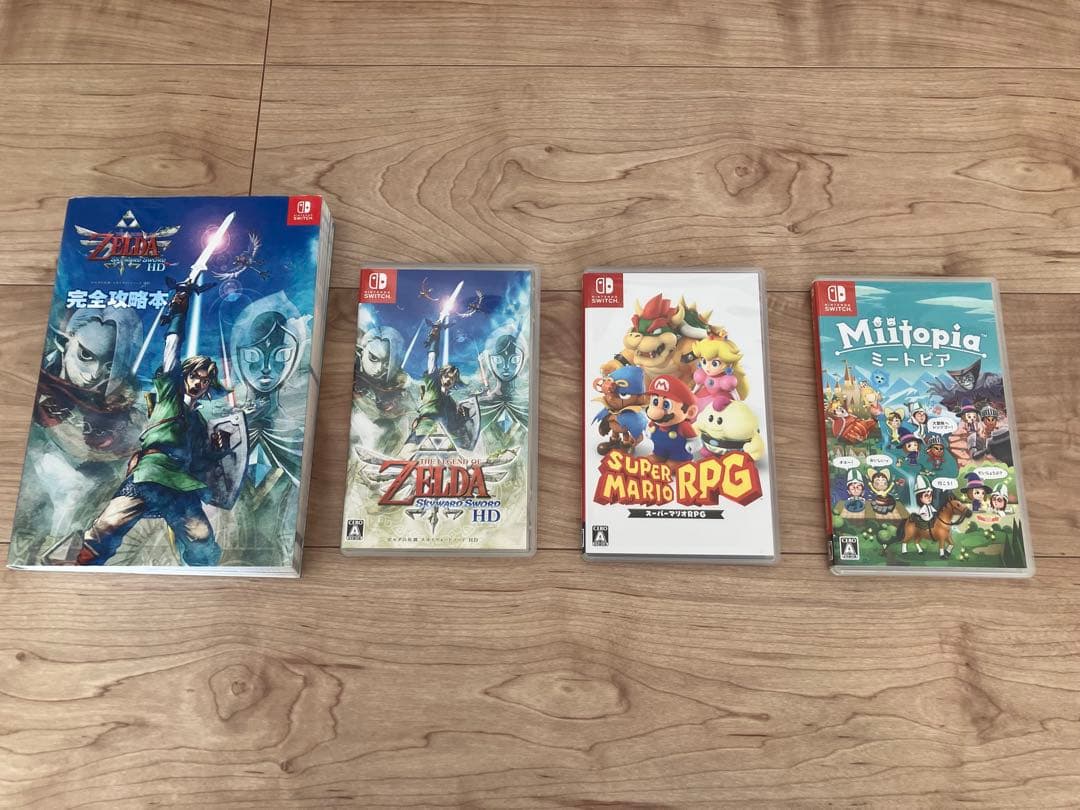 任天堂ゲームと攻略本のセット　Nintendo Switch