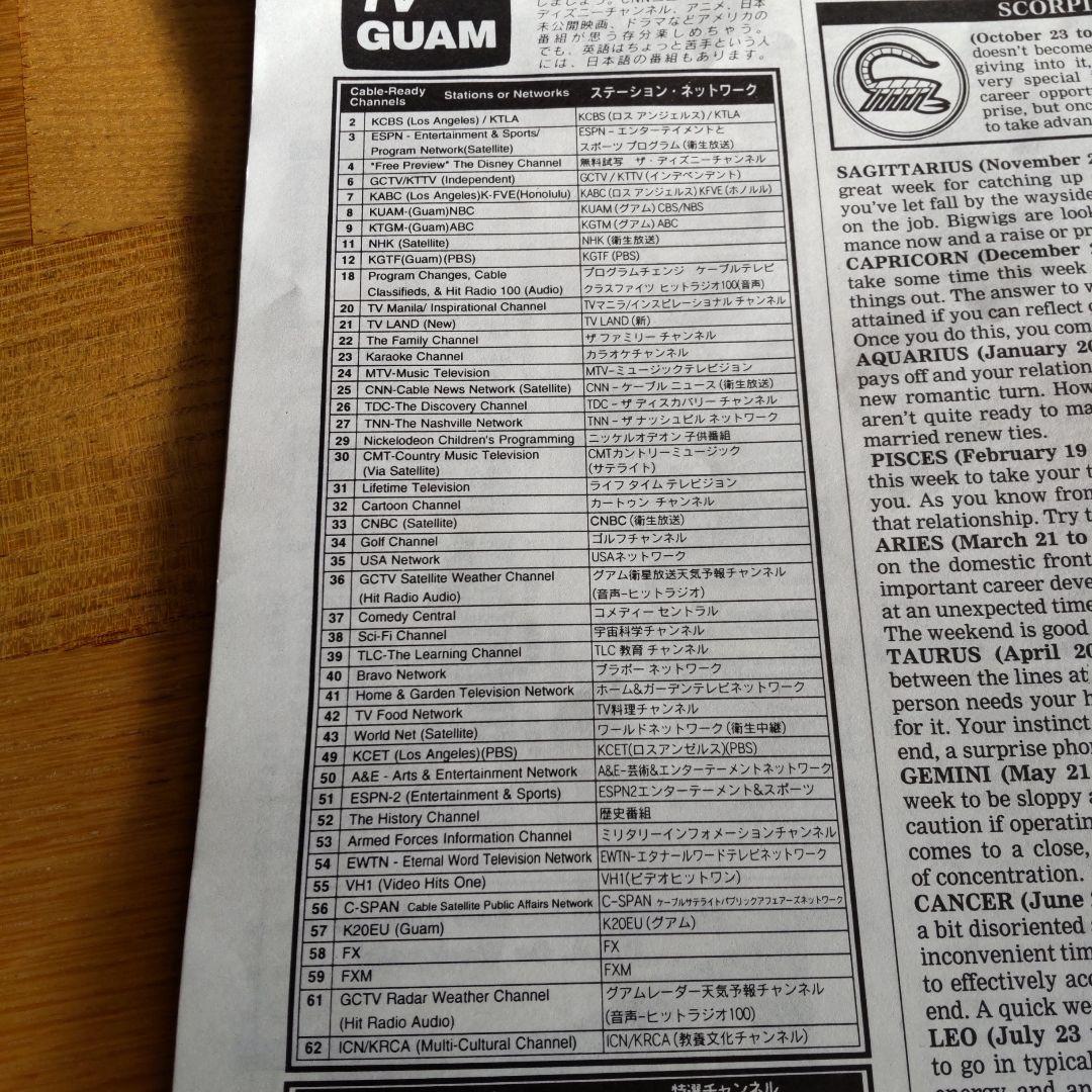 TV GUAM　1996