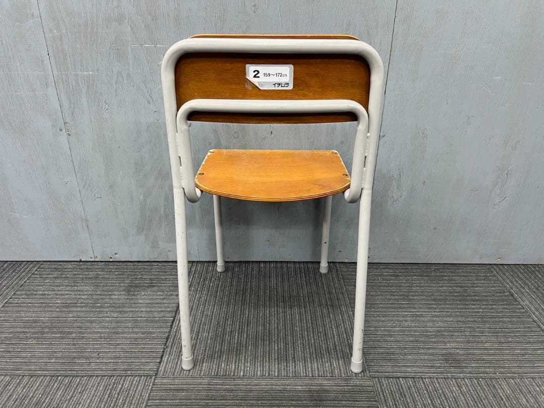 511◆格安配送地域あり◆ホウトク製◆学童机・椅子4組(旧JIS2号)学校学習塾