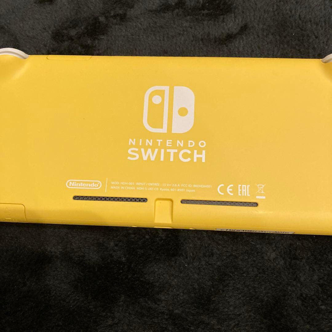 Nintendo Switch Lite イエロー 本体 充電器付き