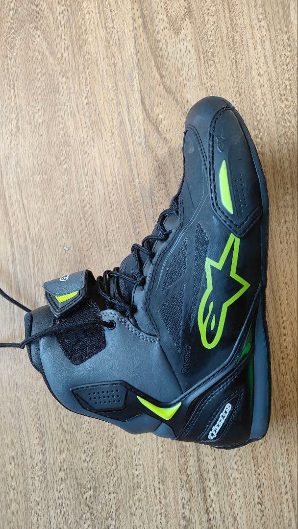 Alpinestars バイク用ブーツ ブラック/グレー/グリーン　　サイズ２７