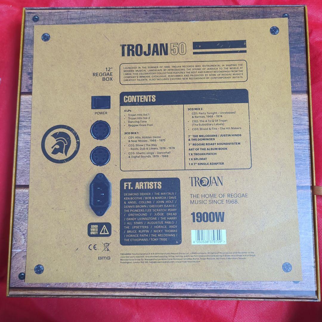 希少 THE TROJAN 50 BOX 4LP+6CDBOX 50周年限定