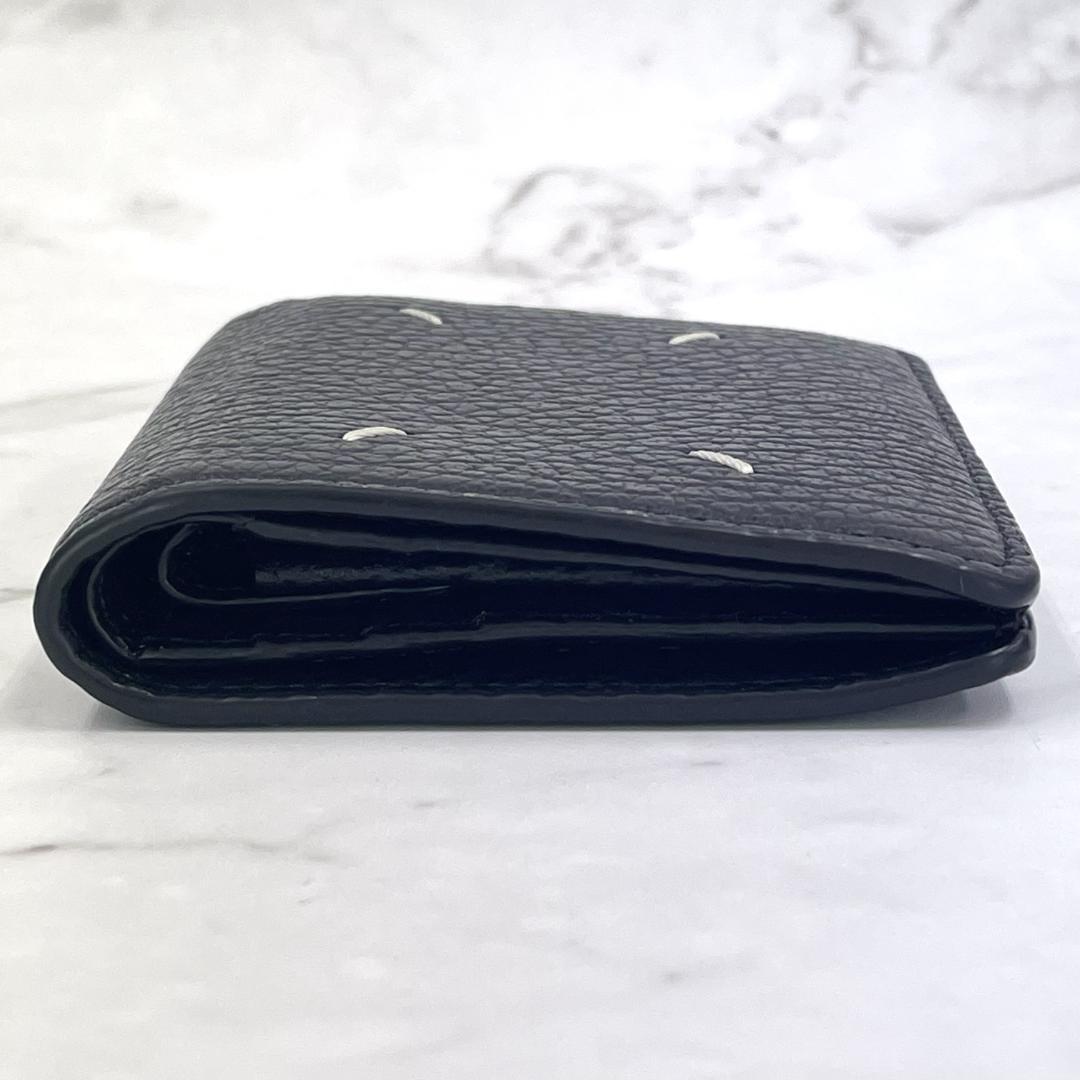 【ご褒美/ギフトにも】メゾンマルジェラ 二つ折り財布 P4455