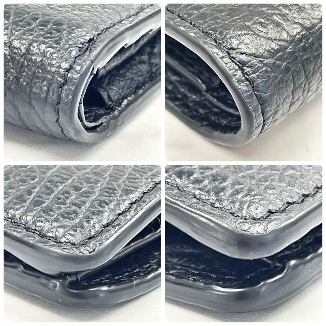 【ご褒美/ギフトにも】メゾンマルジェラ 二つ折り財布 P4455