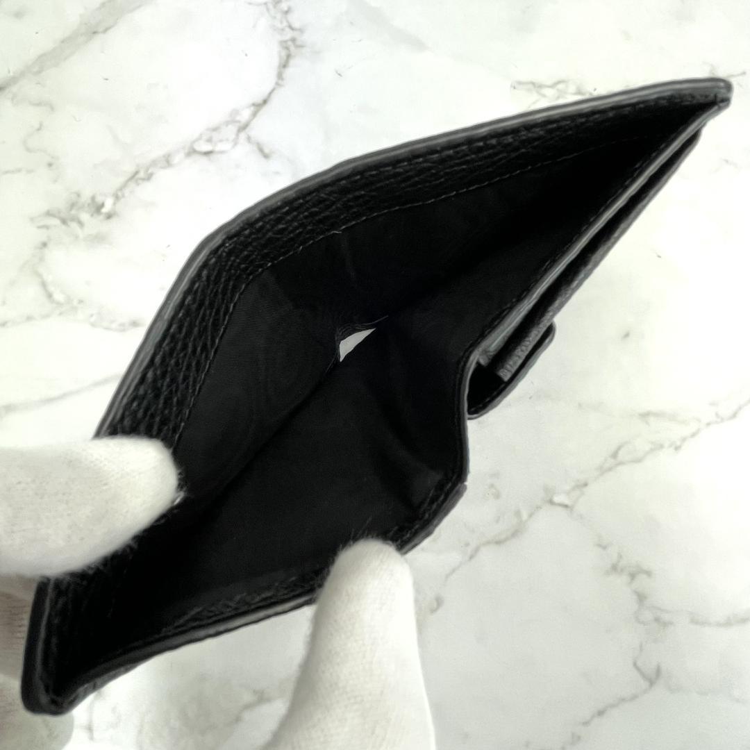 【ご褒美/ギフトにも】メゾンマルジェラ 二つ折り財布 P4455