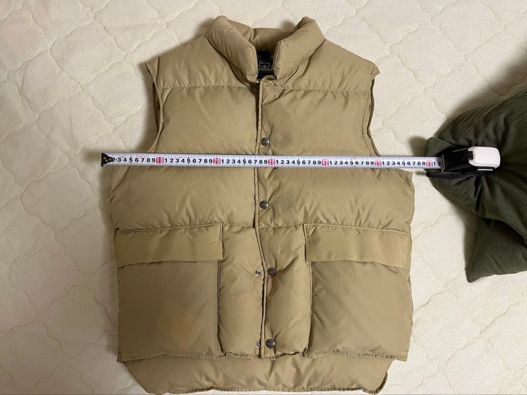 Woolrich ベージュ ダウンベスト　ビンテージ 80s USA