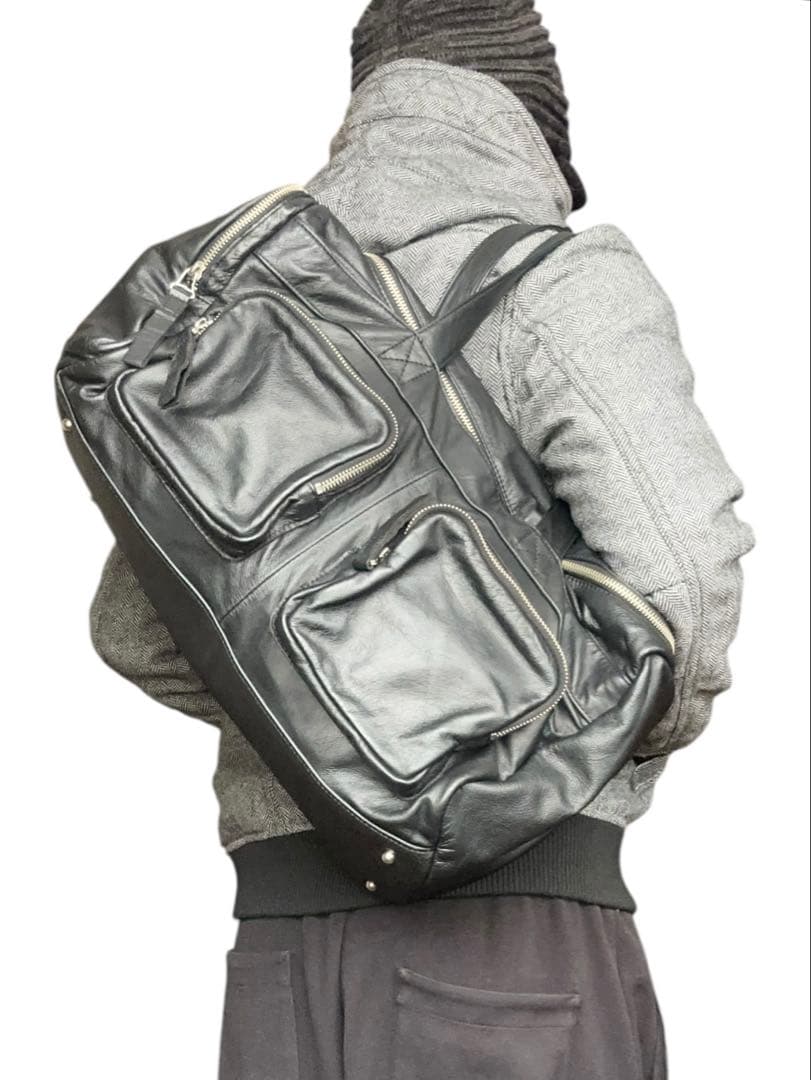 バッグ multi pocket one shoulder boston bag