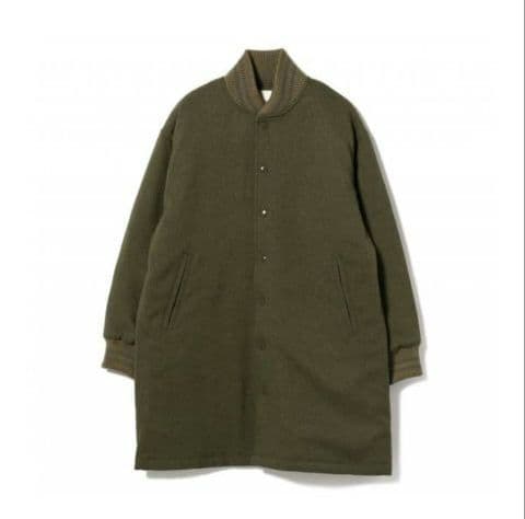 BEAMS BOY / ポリエステル バーシティ コート