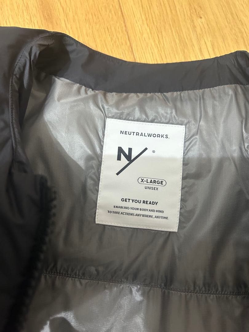 NEUTRALWORKS サイネリア ダウンノーカラージャケットKSU13205