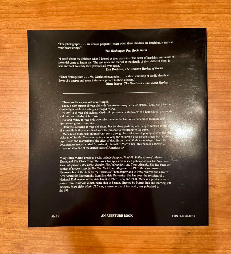 Streetwise Mary Ellen Mark 写真集