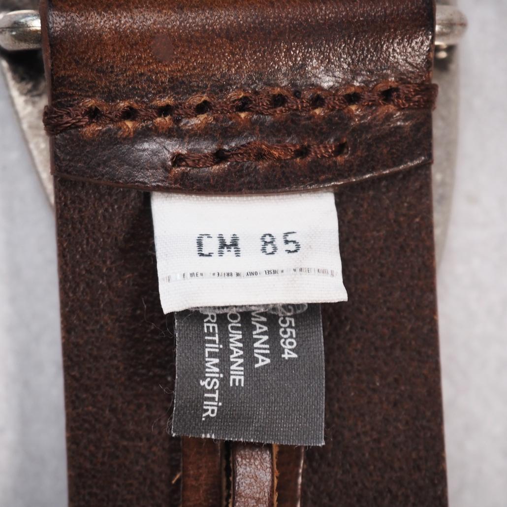 現行モデル DIESEL B-1DR X08516PR666 ベルト オーバルD