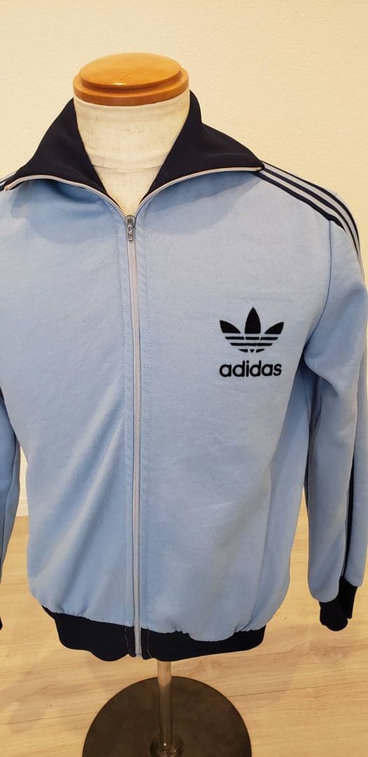 adidas ジャージジャケット1970年代　ビンテージジャージ　フランス製