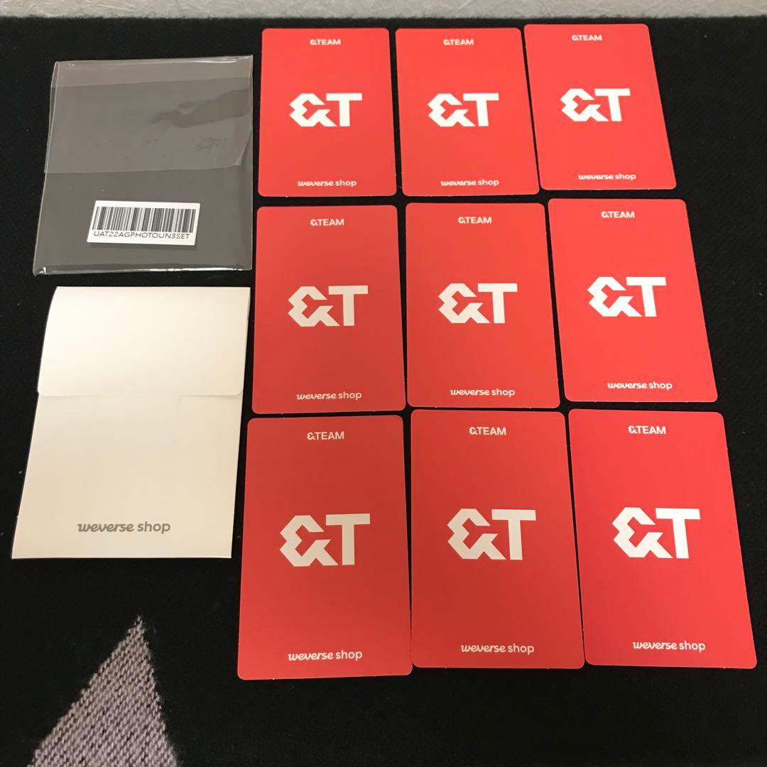 &TEAM weverse global 購入特典 ME トレカ グローバル