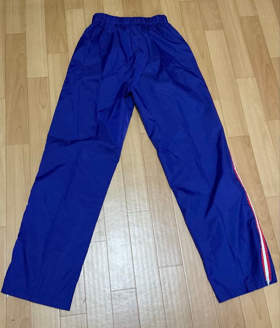 【レトロ】チャンピオンChampion ストライプナイロン上下セットL