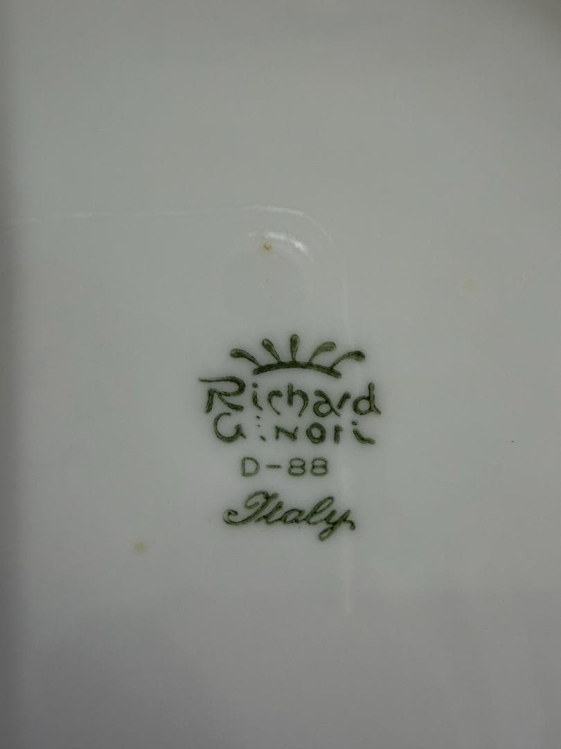 リチャード ジノリ ミュージオクラシコ プレート 4枚セット