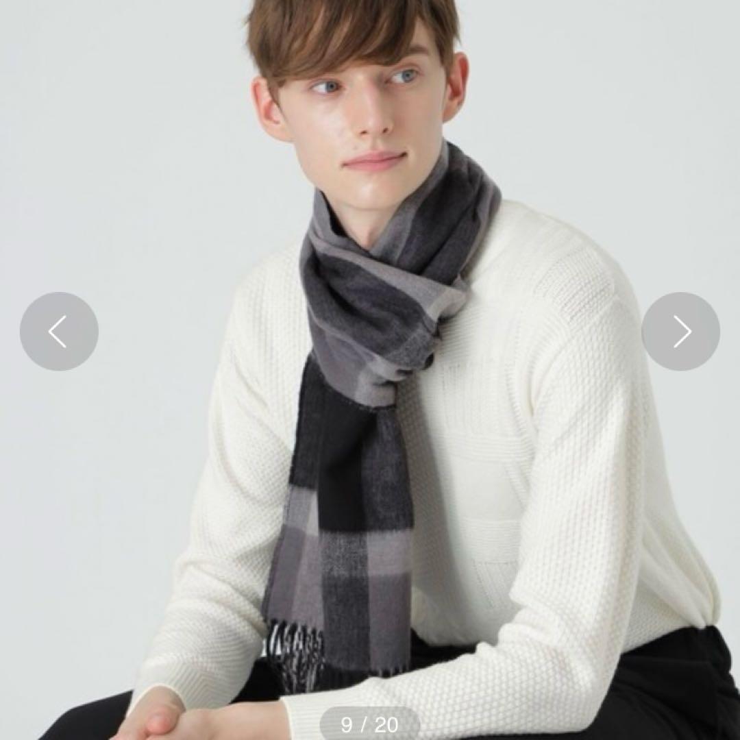 BLACK LABEL CRESTBRIDGE チェック柄マフラー