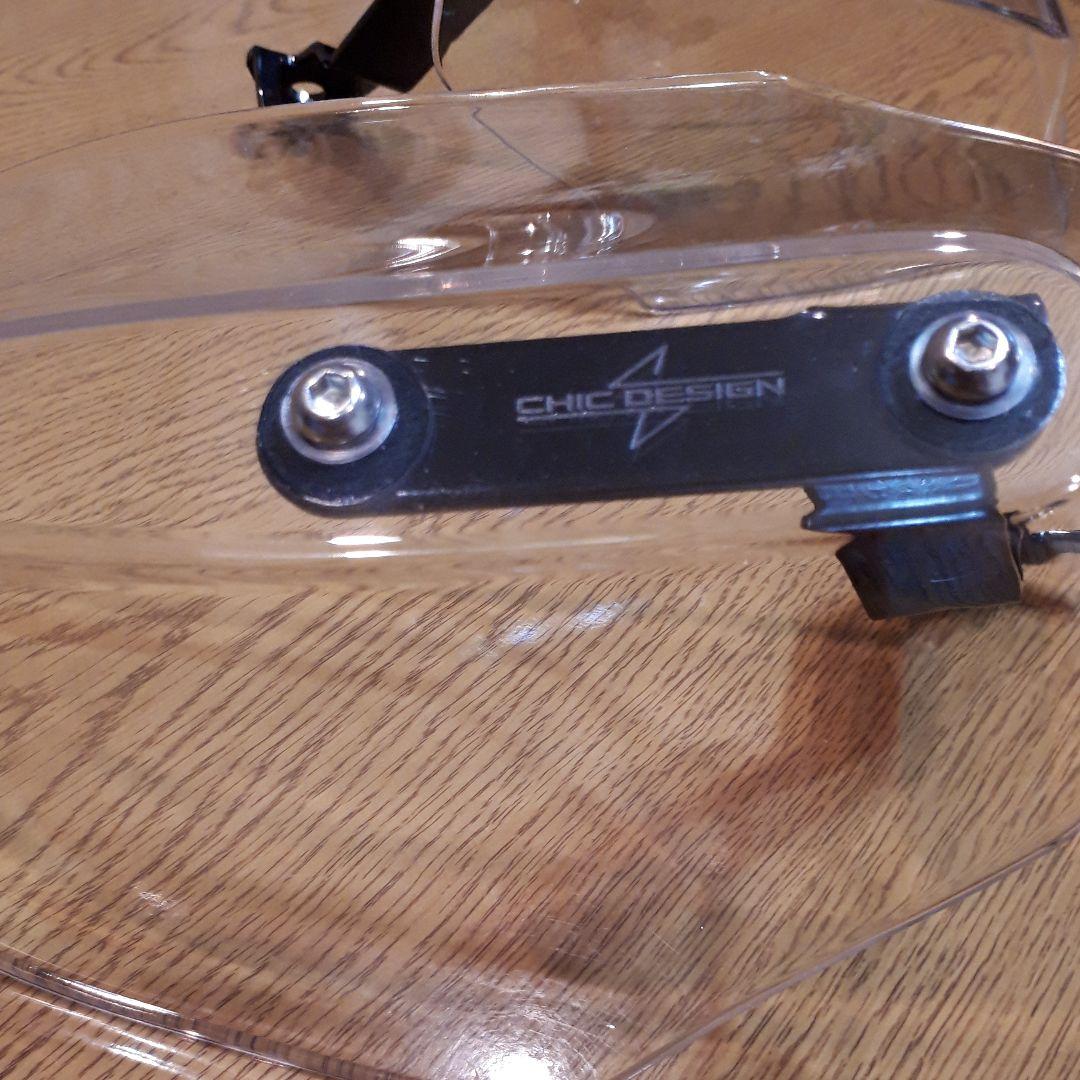 あっくん…です。14～16　MT09用　シック　ガイラガントレット　クリア