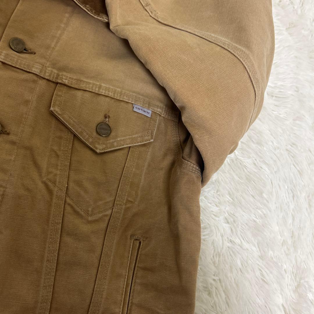 【美品】Carhartt 裏地ブランケット3rd トラッカージャケット 42