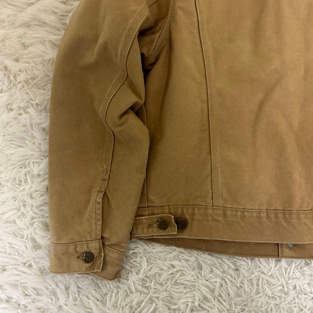【美品】Carhartt 裏地ブランケット3rd トラッカージャケット 42